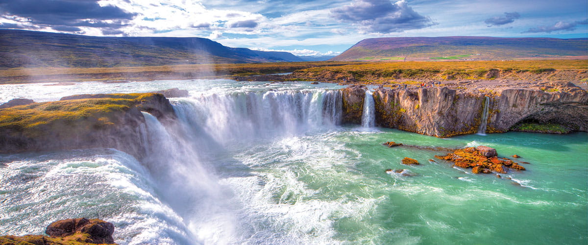 Godafoss Waterfall, Iceland